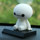 thumbnail image 2 of Gran coche blanco decoración gran coche blanco decoración gran coche blanco muñeca sacudiendo cabeza muñeca con base soporte para teléfono móvil blanco Zefei Wu 9024735106814, 2 of 3