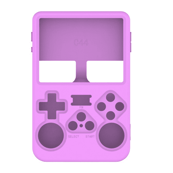 Case for R36S Silicone Soft Protective Cover Anti-Scratch / Shockproof / Washable Protector Game Console Accessories A,1 * Protective Cover,Purple