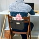thumbnail image 3 of Bolsa organizadora de almacenamiento junto a la noche | Caddie de poliéster colgante con múltiples bolsillos | Gran capacidad para libros, teléfono, gafas, aperitivos | Encaja en la litera de la, 3 of 5