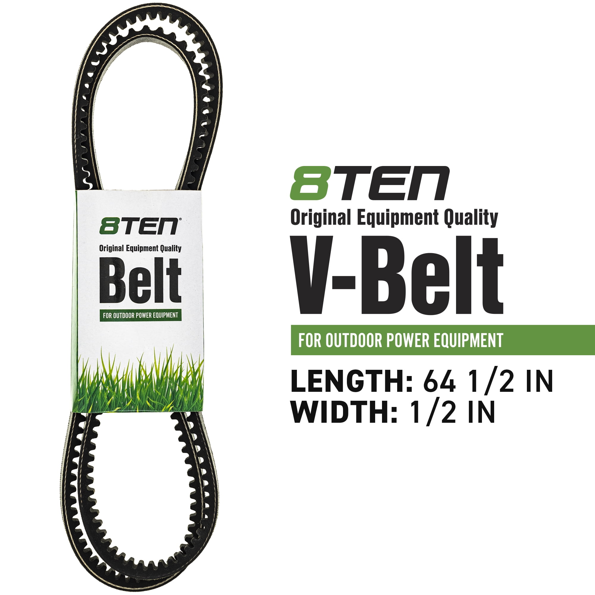 8TEN Cogged Belt for Toro Quest TimeCutter ZS5000 SW5000 130 6976 810 CBL2545T Walmart