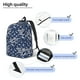 thumbnail image 3 of Balery Dragon Mochila Clásica Impresa Básica para Viaje, Mochila Escolar Resistente al Agua, Mochila de Lona con Correas Ajustables-Small, 3 of 5