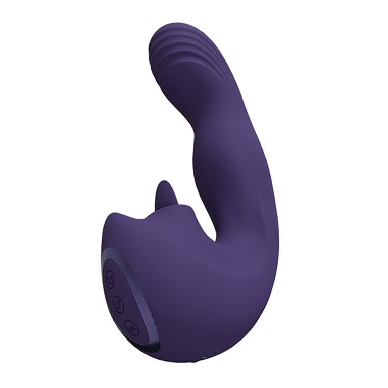 Shots Yumi Triple Action G-Spot Vibrator & Stimulator - Purple - Walmart.com
