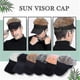 thumbnail image 4 of Gorra de béisbol de golf con pelo falso, visera para el sol, gorro divertido con tupé y pinchos para hombre, 4 of 5