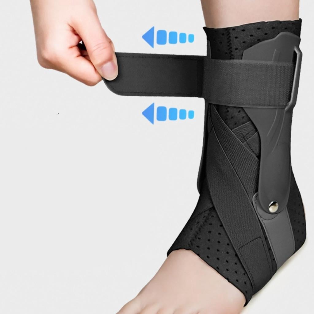 Yihuala Professional Ankle Brace Various Size Adjustable Ankle Stabilizers with Breathable Fabric Suitable for Enhancing Comfort