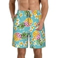thumbnail image 1 of Fotbe Cute Pineapples Trajes de Baño Estampados para Hombre, Shorts de Verano de Secado Rápido, Ropa de Playa, Bañadores-3X-Large, 1 of 6