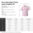 thumbnail image 5 of Yiaed Cute Pig Print Mens Casual Wrinkle Free Shirts Short Sleeve Button Down Summer Stretch Dress Shirt-Medium, 5 of 5