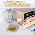 thumbnail image 6 of Summer Lemon Pot Holders for Kitchen Heatproof Potholder, 2 Pack Watercolor Yellow Fruits Botanical Vintage Hot Pads Multipurpose Oven Pads Cloth Potholders Trivet for Cooking and Baking, 6 of 8