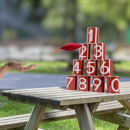 Hey! Play! - Carnival Games for Kids, Bean Bag Can Toss Outdoor Game