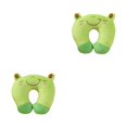 thumbnail image 4 of Moyic Almohadas suaves en forma de U portátiles y cómodas para la comodidad del viaje Lindas almohadas en forma de U Rana para dormir 26 * rana 26*30cm 2Conjunto, 4 of 6