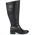thumbnail image 2 of Baretraps Womens Sasson Faux Leather Tall Knee-High Boots, 2 of 5