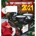 thumbnail image 3 of Bruntmor | Large 24 Ounce Ceramic Mugs For Coffee And Cereal Christmas Theme, 3 of 8