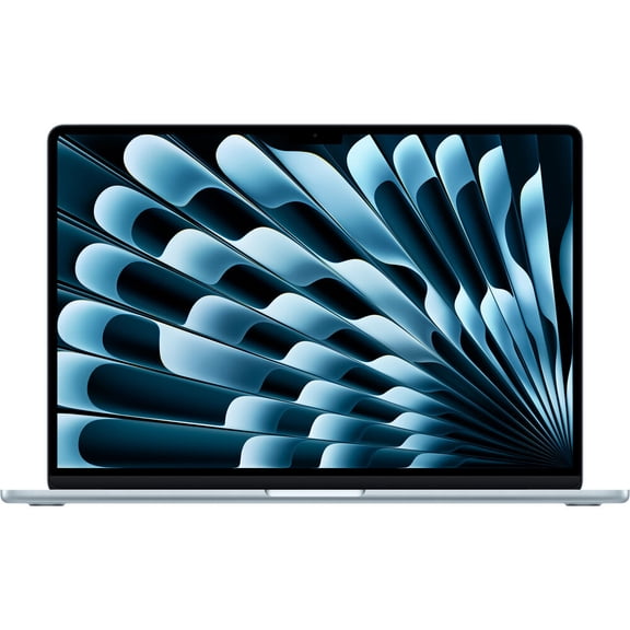 Restored Apple 2025 MacBook Air 15-inch Laptop with M4 chip 15.3-inch Liquid Retina Display 32GB Unified Memory, 2TB SSD Storage Sky Blue