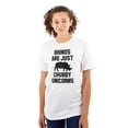 thumbnail image 3 of Rhinos Are Just Chubby Unicorns Men's Graphic T Shirt Tees Brisco Brands X, 3 of 5