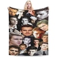thumbnail image 2 of Blanket Hayden Christensen Soft and Comfortable Wool Fleece Throw Blankets Gift for Home Decoration Sofa Office car Camping Yoga Travel Home Decoration Cozy Plush Beach, 2 of 5