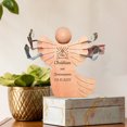 thumbnail image 1 of Ángel tallado en madera Sacramento Boy Esculturas Ornamento Estatuilla Estatua Decoración Ndcxsfigh Nuevos Originales, 1 of 8