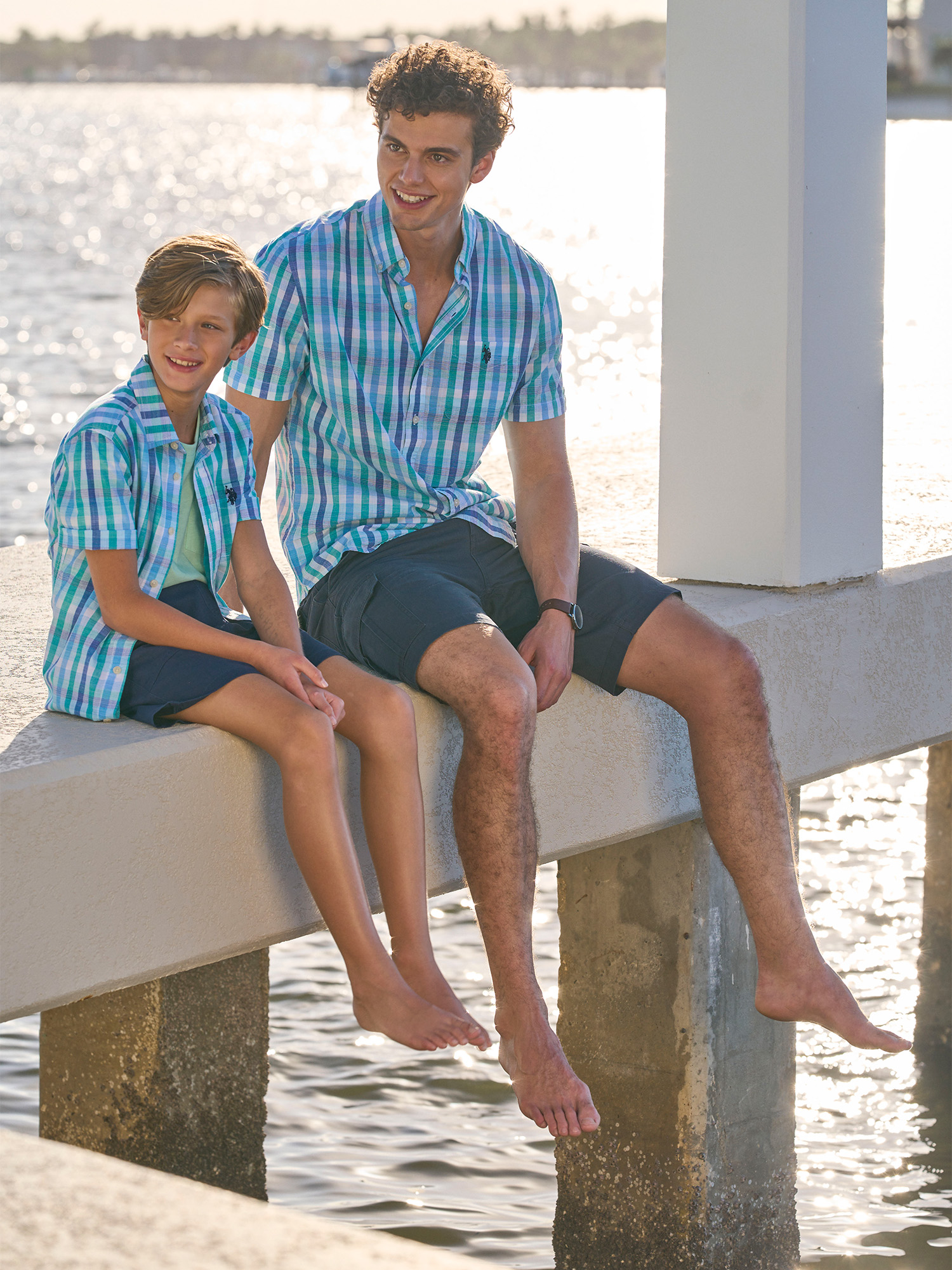 U.S. Polo Assn. Men's Short Sleeve Woven Shirt
