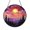 Acrylic 3.5 Inch, variant on Twilight Forest Stained Glass Suncatcher for Window Decor, Peaceful Nature Gift