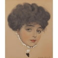 thumbnail image 2 of Coles Phillips 20x23 Gold Ornate Framed and Double Matted Museum Art Print Titled - Reflections of a Bachelor, Life Magazine Cover (1910), 2 of 4