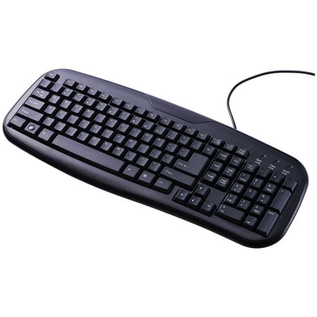 Onn Usb Connected Soft-Touch Wired Keyboard, (Best Keyboard For Desktop Computer)