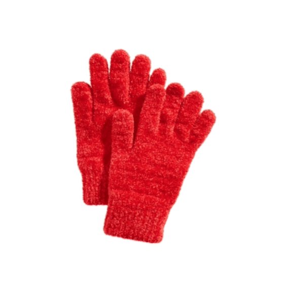 Solid Chenille Gloves by Decor Plus