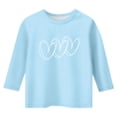 thumbnail image 3 of Hienoo Little Girls Valentine's Day Tee Shirt Heart Printed 3/4 Sleeve Casual T-Shirt Top, 3 of 3
