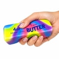 thumbnail image 5 of Butter Squeeze Toy Stress Relief Fidget Toys Ball Sensory Squishies for Easter Basket Stuffers, Party Favors Rainbow 4oz, 5 of 5