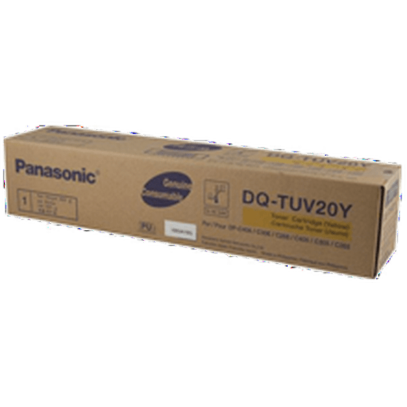 ~Brand New Original PANASONIC DQ-TUV20Y Laser Toner Cartridge Yellow for Panasonic DP-C306