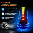 thumbnail image 4 of H1 H11 LED Headlight Bulbs for Ford Focus 2012 2013 2014 2015 2016 2017 2018 High&Low Beam 4pcs, 4 of 5
