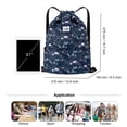 thumbnail image 2 of Duryarhall Large Capacity Lightweight Drawstring Backpack For Women And Men, 2 of 5