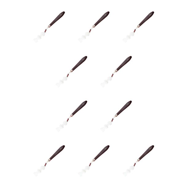 Sidaley Espátula para pintura al óleo, espátula para mezclar, paleta de herramientas de pintura, raspadores para principiantes Type2 NO2