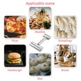 thumbnail image 2 of Rolling Pin Double-End Stainless Steel Dough Roller Cookie Pizza Baking Tool, 2 of 6
