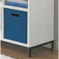 thumbnail image 3 of Better Homes & Gardens 8-Cube Storage Organizer with Metal Base, White, 3 of 6