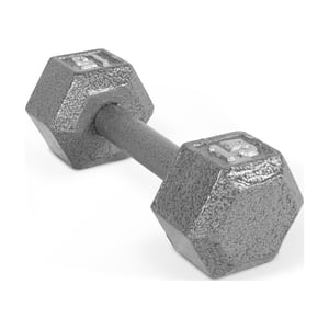 CAP Barbell 15 lb Cast Iron Hex Dumbbell