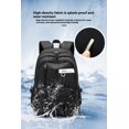 thumbnail image 2 of Junior High School School Bag New Mori Large Capacity Load Reduction Ins Backpack High School Appearance Level Backpack black, 2 of 6