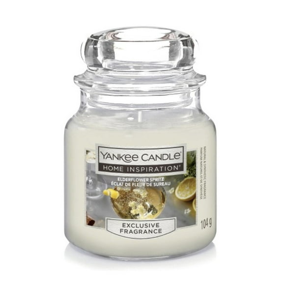 Yankee Candle Home Inspiration Elderflower Spritz Small Jar Candle 3.7oz