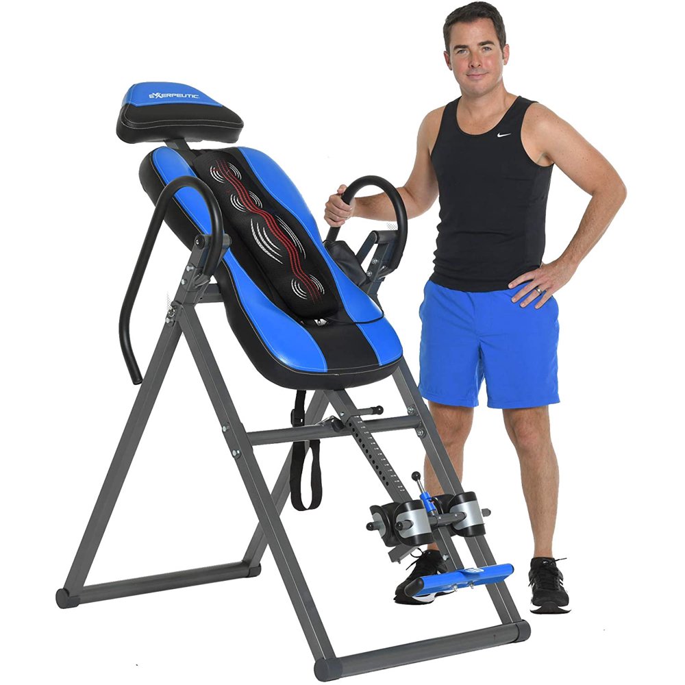 Exerpeutic Inversion Table UL Certified with Heat and Massage Therapy