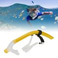 thumbnail image 4 of Tube de Respiration de Natation, Attelle de Tête Réglable, Réduction de la Traînée, Mouvement Stable, Tuba de Natation pour Plongée Rose, Bleu Royal, Jaune, Bleu Ciel, 4 of 8