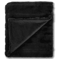 thumbnail image 1 of Bouclair Black Cougar Faux Fur Throw 50x60 in (127x152 cm), 1 of 10
