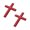 5, variant on Modern Metal Crosses Car Emblems Fade Resistant Design Unique Vehicle Decoration Metal Auto Body Emblems
