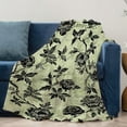 thumbnail image 6 of EUDIDV Cooling Blanket Thermal Blanket;Peony Flower Shawl Blanket Nap Cover Blanket Autumns And Winter Warm Sofa Small Blanket Holiday Gift Suitable For Home Office Car Outdoor, 6 of 6