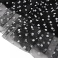 thumbnail image 4 of Women's Tulle Skirts High Waist Layered Mesh Midi Skirt Casual A Line Polka Dot Long Skirts, Black S-2XL, 4 of 8
