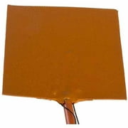 Q3D 100x100mm 12V Silicone Rubber Heater for 3D Printer Heated Beds