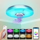 thumbnail image 1 of Luz de techo LED de 36 vatios con altavoz Bluetooth, inteligente con TjQuery112408293984578969438_1711510006895L? Control y control de aplicaciones, cambio de color RGBW, ajustable para dormitorio,, 1 of 5