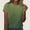 A-Army Green, variant on Women's T Shirts Graphic 4XL Gradient Color Crew Neck Casual Loose T-Shirt
