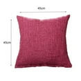 thumbnail image 5 of AURORA TRADE Pillow Covers 18x18 Inch Set of 2 Neutral Decorative Throw Pillow Covers Square Accent Cushion Case for Couch Sofa Living Room Farmhouse Home Decoration, 5 of 8