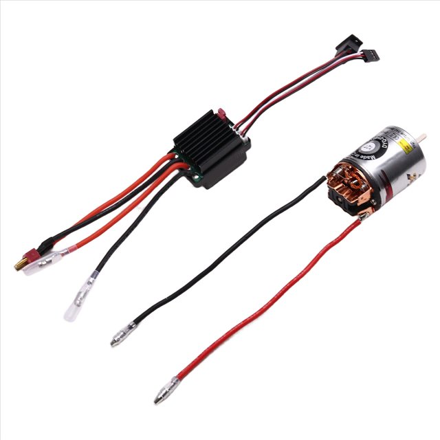 Conjunto de Control de Velocidad ESC 320A con Motor Escobilla 540 Resistente Al Agua para Coche RC 1/10 para Axial SCX10 12T