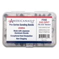 thumbnail image 1 of Americanails Pro-Series Zebra - Bandas de lijado profesionales para taladro de uñas - Herramientas de pulido y limado de uñas - Lijadoras de uñas acrílicas - Taladro de uñas y bandas de lijado de lima, 1 of 5