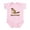 Petal Pink, variant on CafePress - Beaver Infant Bodysuit - Baby Light Bodysuit, Size Newborn - 24 Months