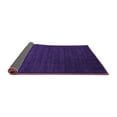 thumbnail image 2 of Ahgly Company Indoor Round Abstract Purple Contemporary Area Rugs, 6' Round, 2 of 4