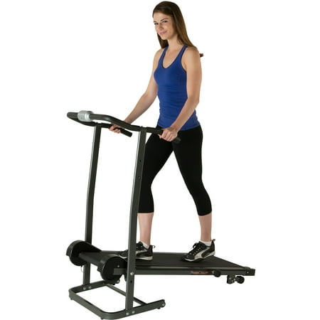 FITNESS REALITY TR1000 Manual Treadmill with 2 Level Incline and Twin (Best Treadmill Workout To Lose Weight Fast)